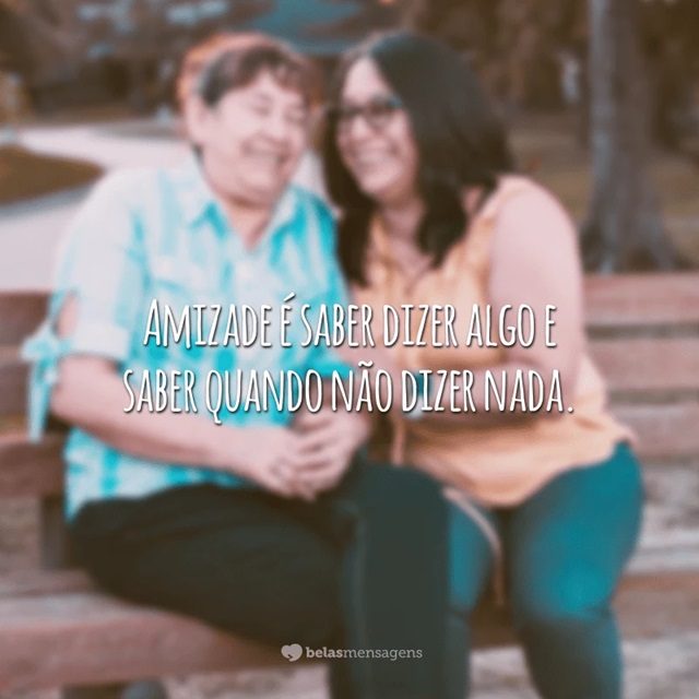mensagem de amizade