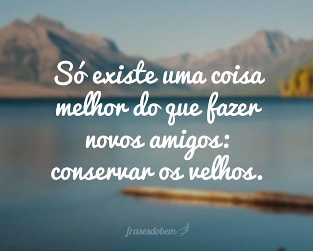 a amizade frases