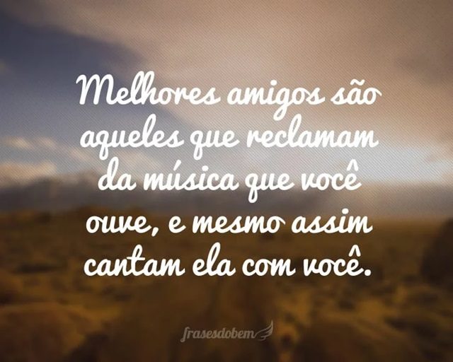 amiga mensagem de amizade