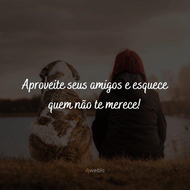 amizade mensagem