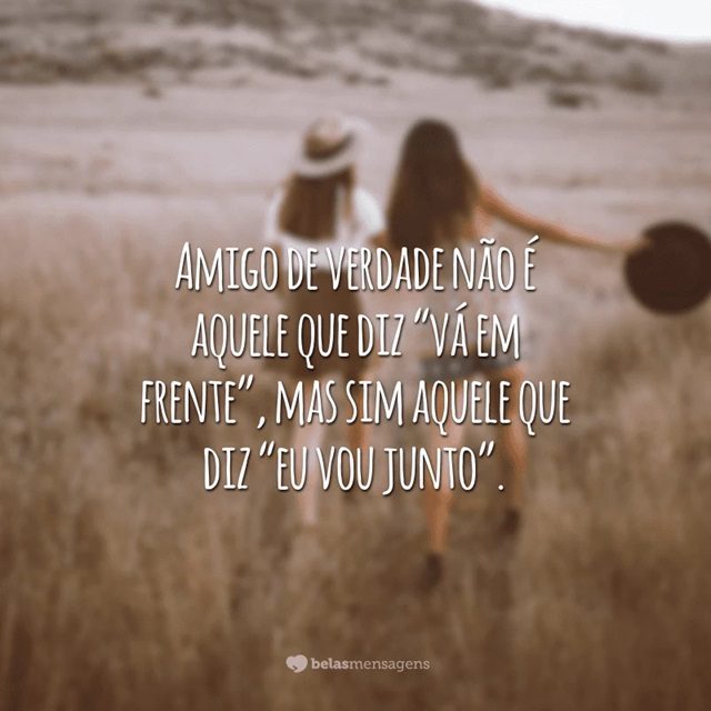 mensagem para um amigo