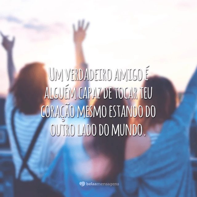 mensagem para um amigo