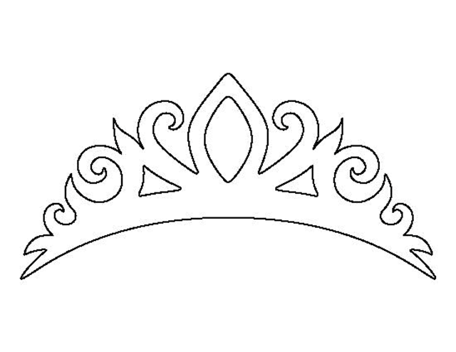 molde coroa de princesa