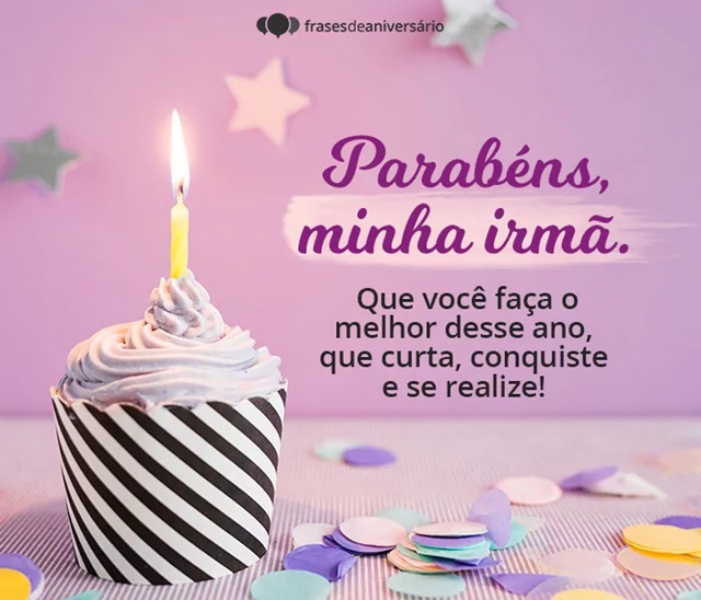 feliz aniversário irmã texto emocionante