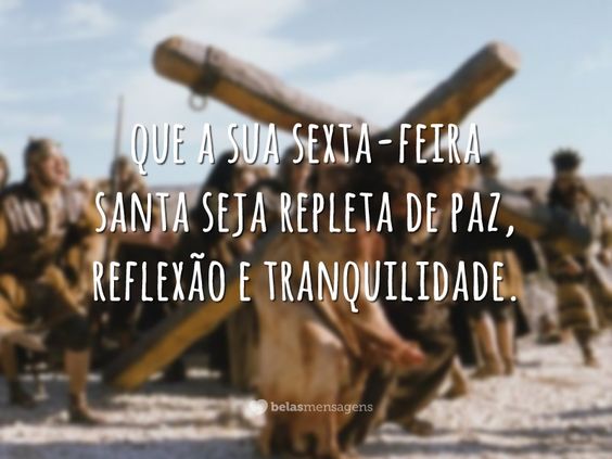 sexta feira santa mensagem