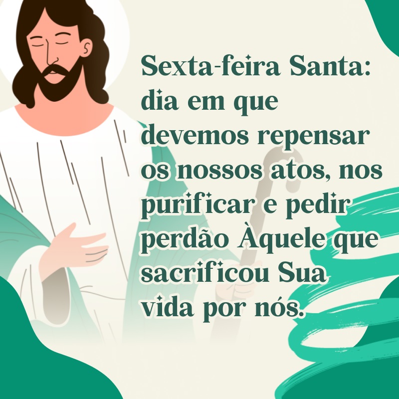 mensagem sexta feira santa