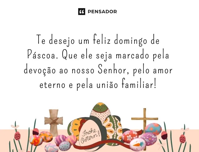 mensagem de páscoa