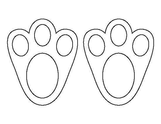 molde patas de coelho