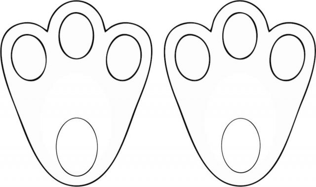 Patas de Coelho: 17 Moldes para Imprimir Grátis | Revista Artesanato