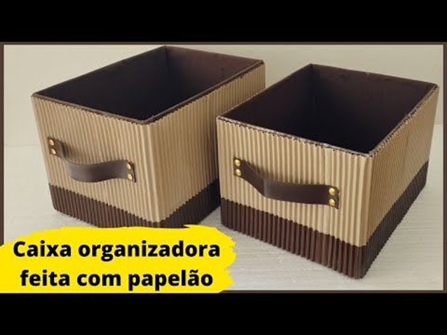 cesta de papelão personalizada