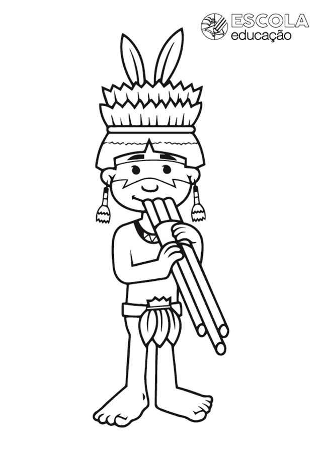 indios brasileiros desenho