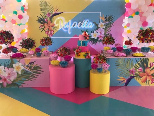 decoração festa de quinze anos