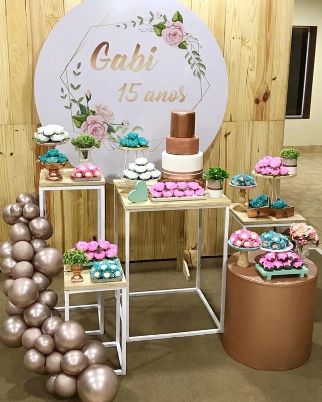 decoração festa 15 anos