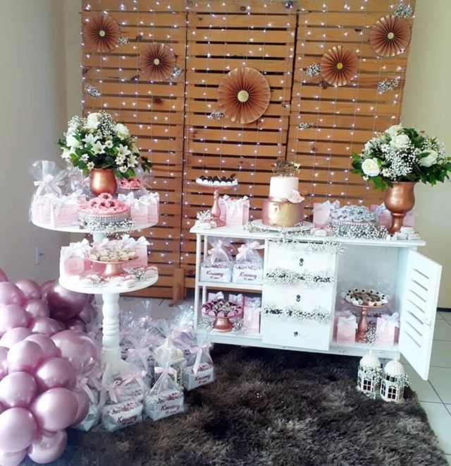 decoração festa 15 anos simples e barata