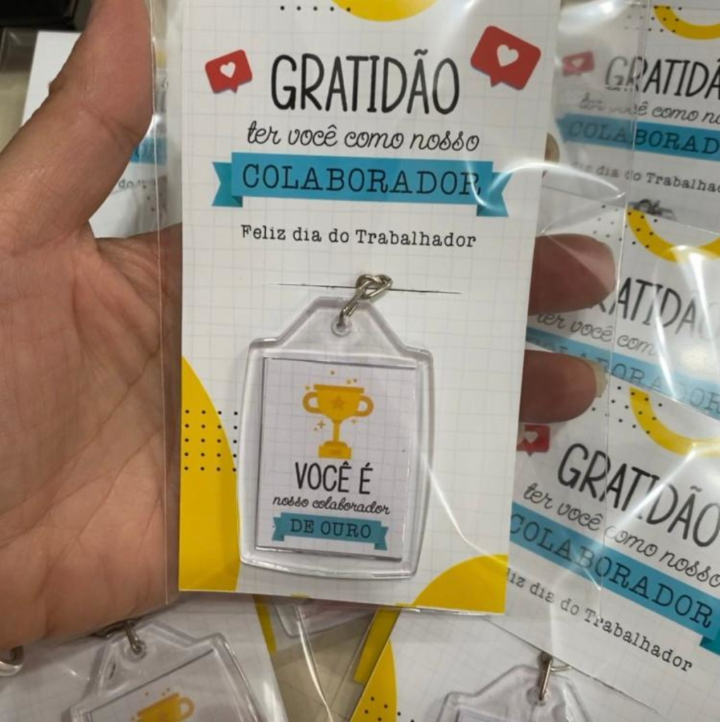 lembrancinha trabalhador