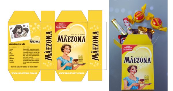 Molde Caixinha Dia das Mães: 33 Modelos para Baixar e Imprimir