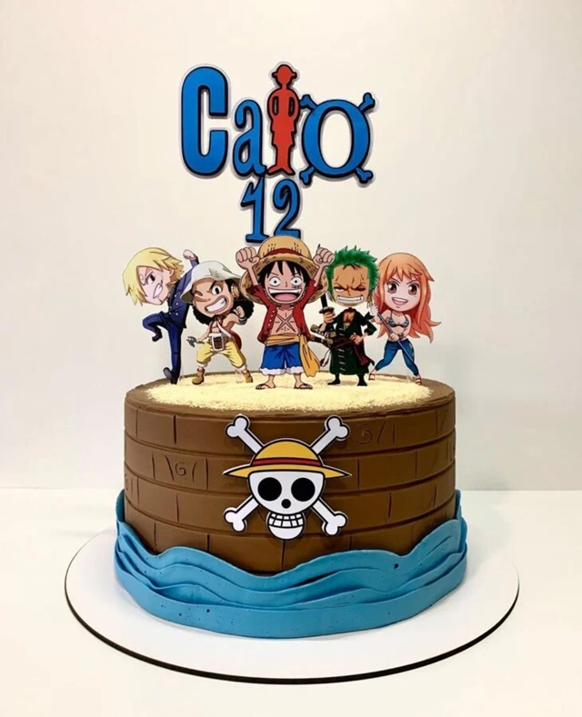 bolo tema one piece
