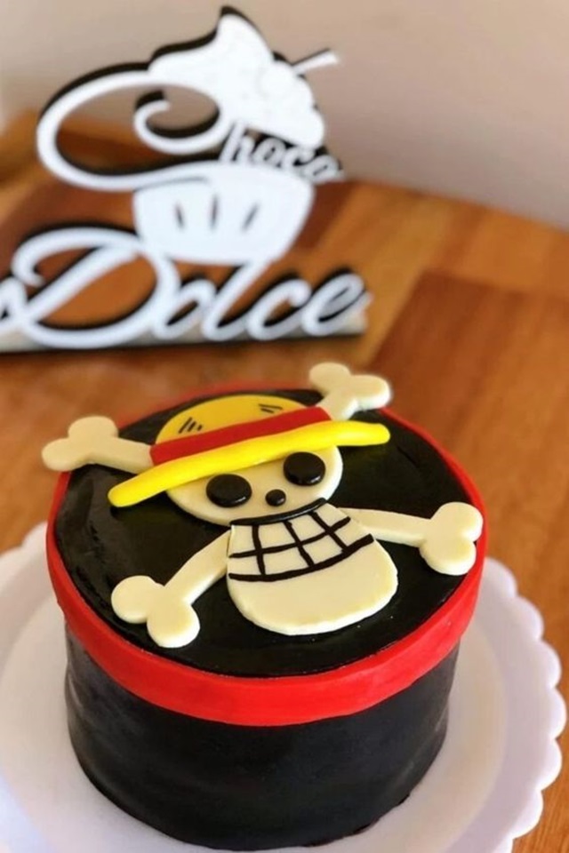 bolo one piece ideias
