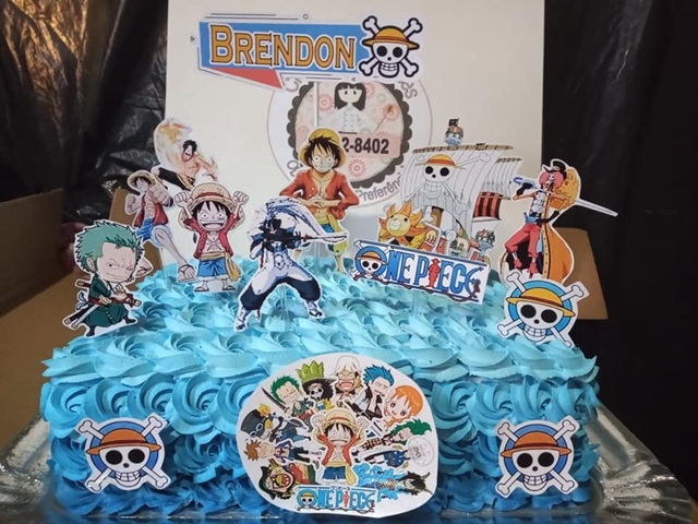 bolo de one piece