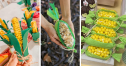 11 Lembrancinhas de Festa Junina no Formato de Espiga de Milho