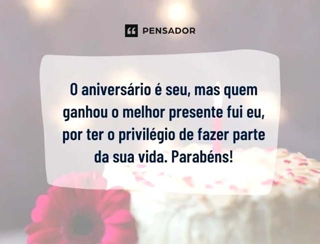 aniversário frases