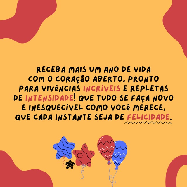 parabéns frases