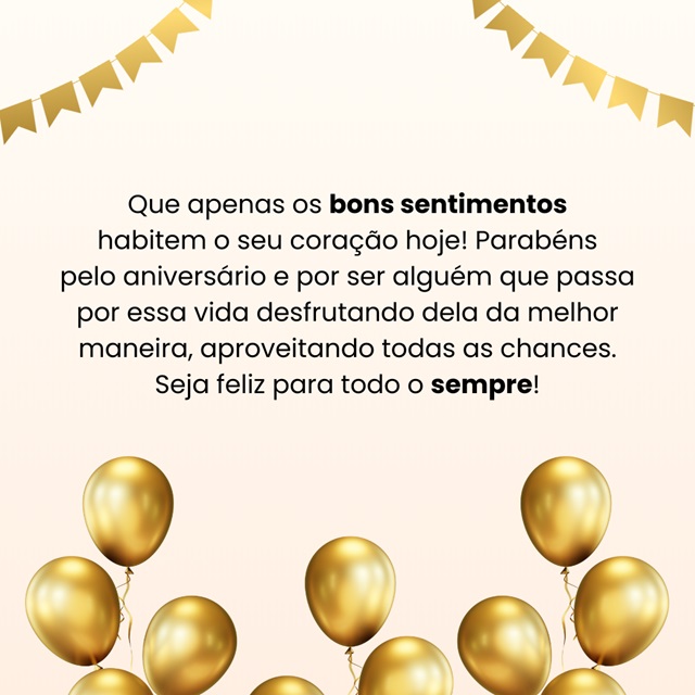 parabéns frases