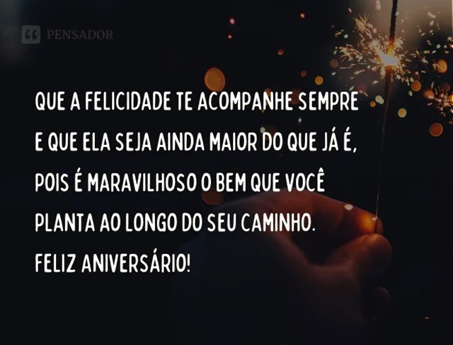  feliz aniversário mensagem