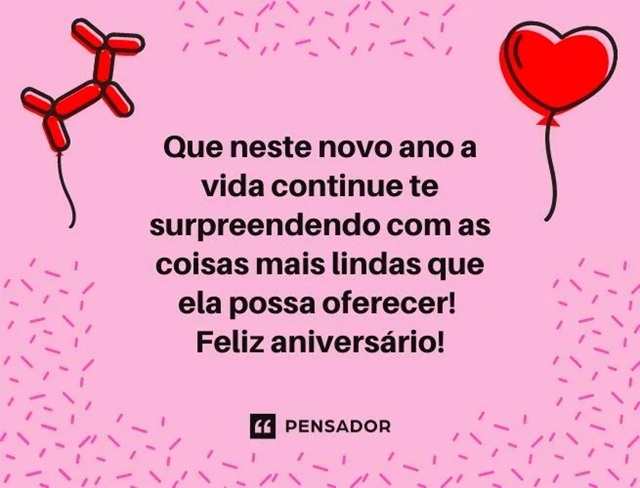  feliz aniversário frase