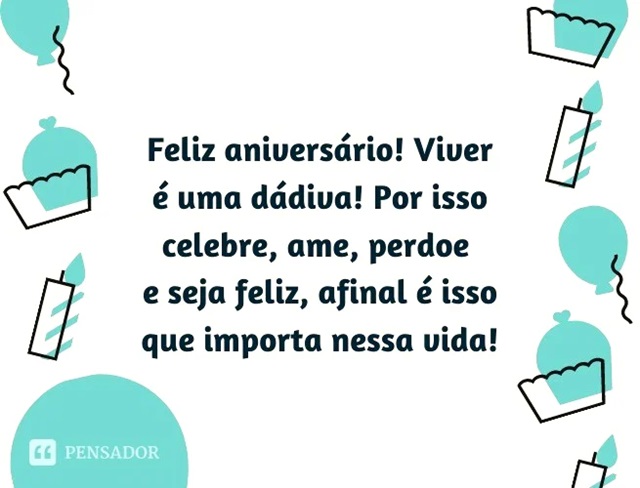 mensagem para aniversariante