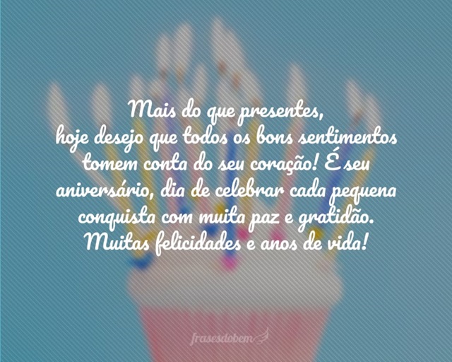 aniversario mensagem especial