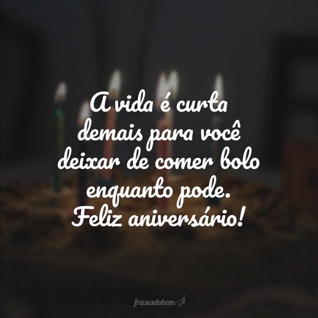 mensagem de aniversário divertida