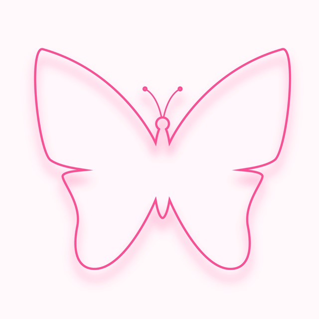 borboleta para recortar