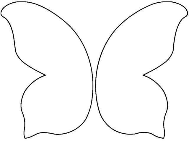 desenho asa de borboleta