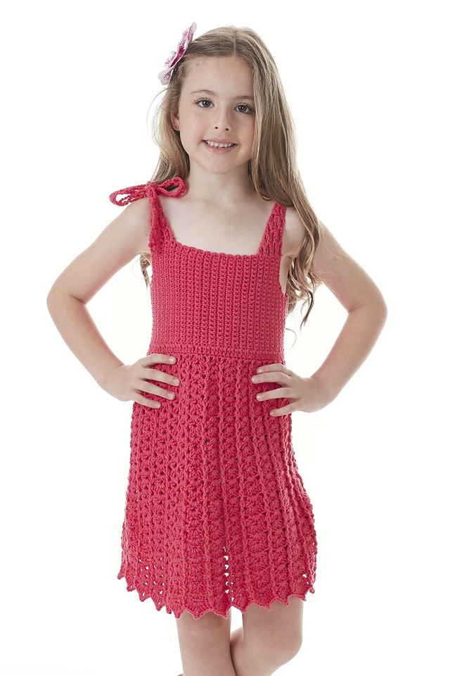 croche vestido infantil