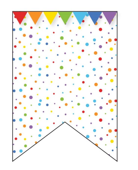 molde bandeira festa junina