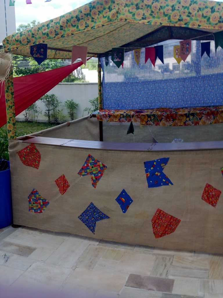 barraca são joão decoração