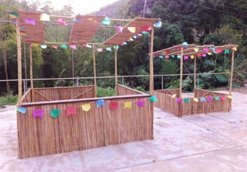 barraca da selfie festa junina