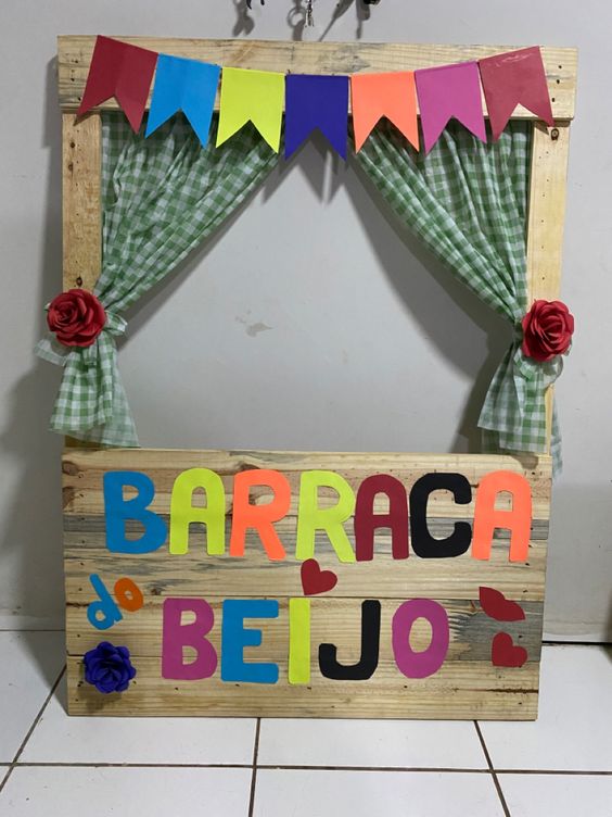 barraca do beijo festa junina