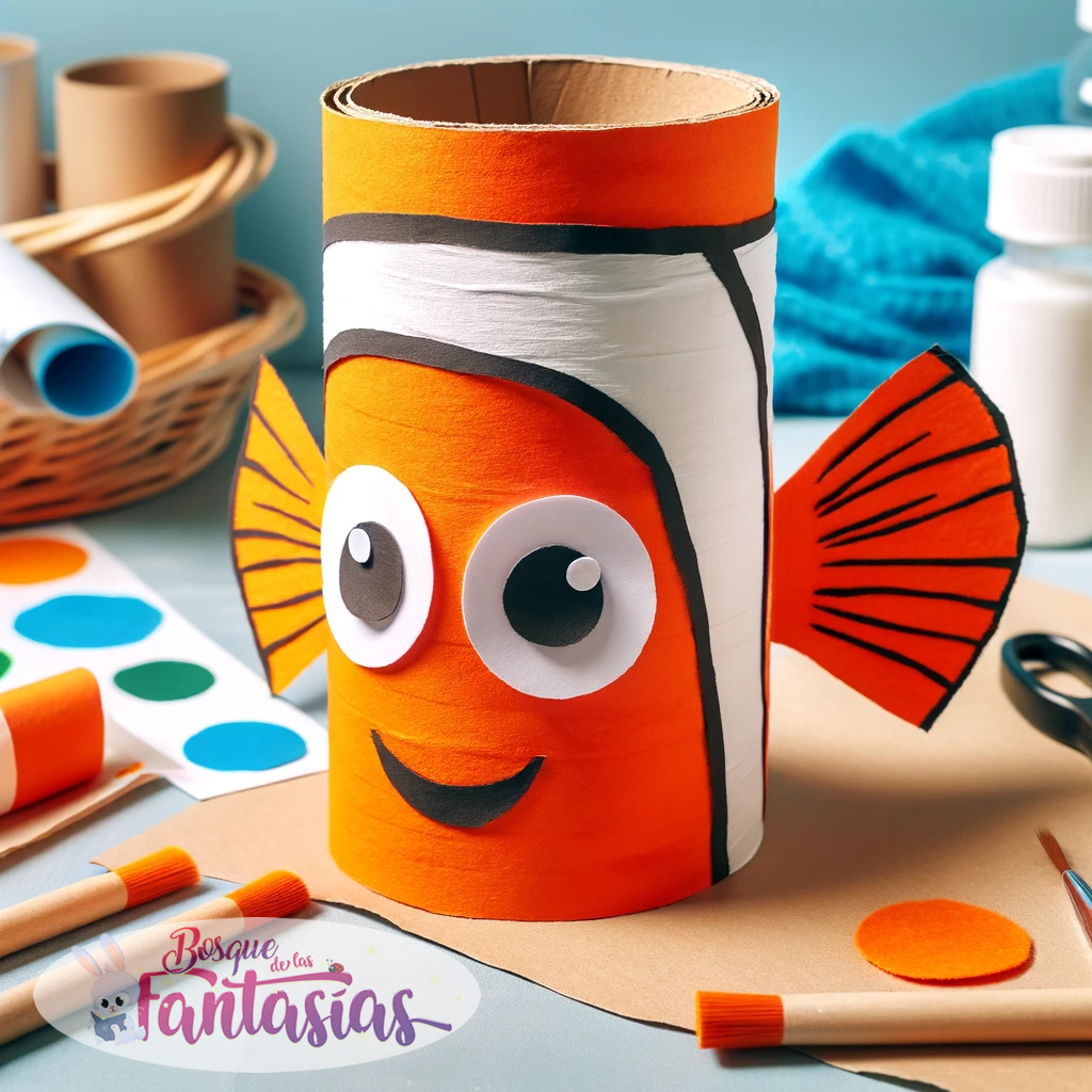 peixe de papel