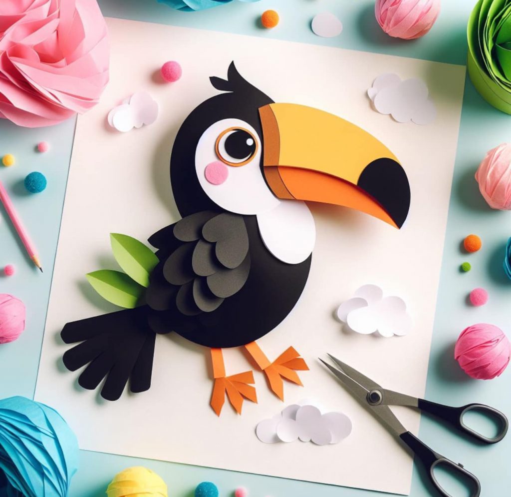 como fazer brinquedo de papel