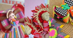 30 Ideias de Enfeite de Cabelo para Festa Junina Fáceis de Fazer