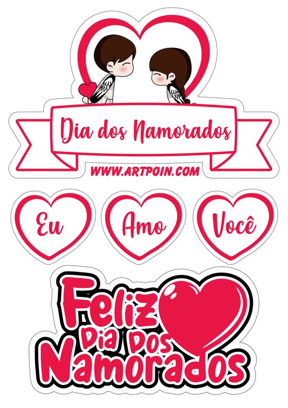 bolo dia dos namorados
