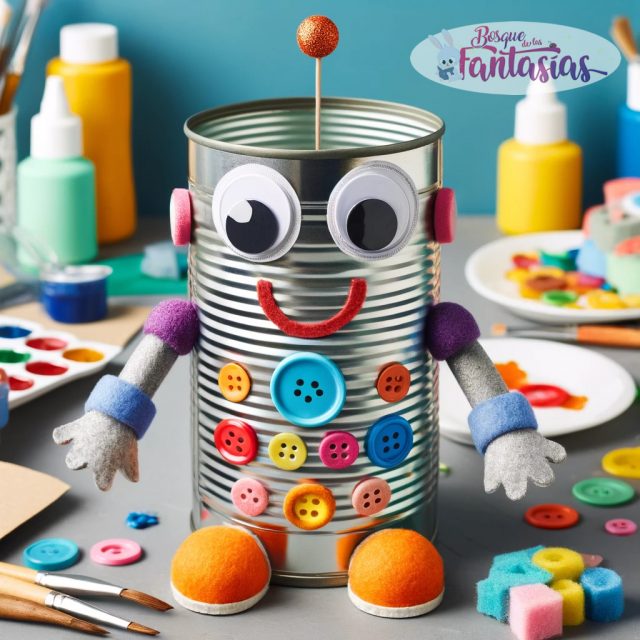 Artesanato com Lata de Leite: 24 Brinquedos para Fazer em Casa ...