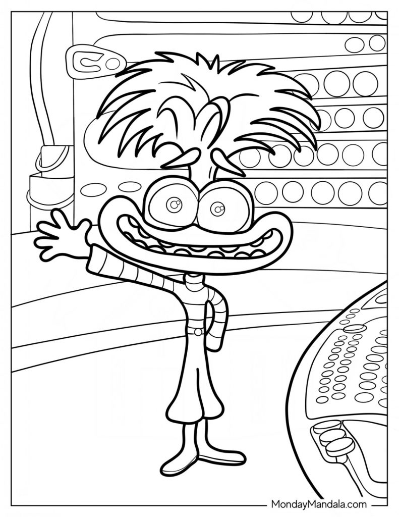 anxiety coloring pages