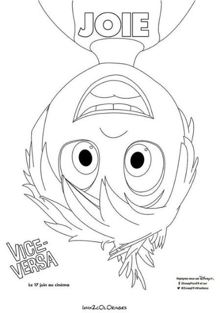 desenhos alegria para colorir