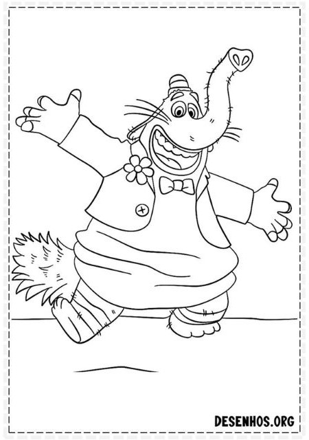big bong para colorir