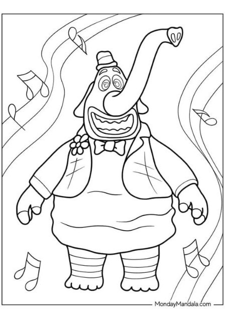 big bong divertidamente para colorir