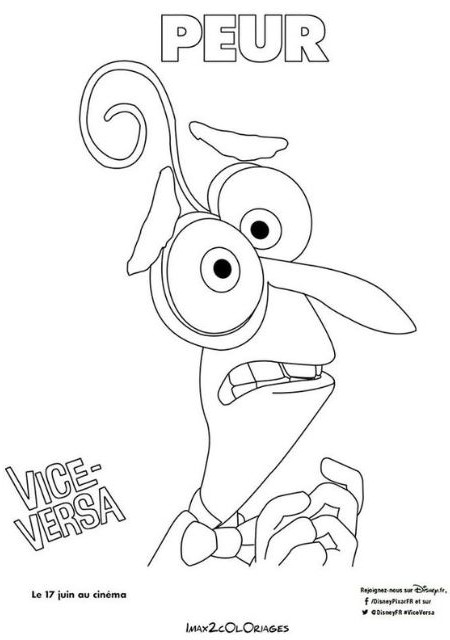 desenhos medo divertidamente 