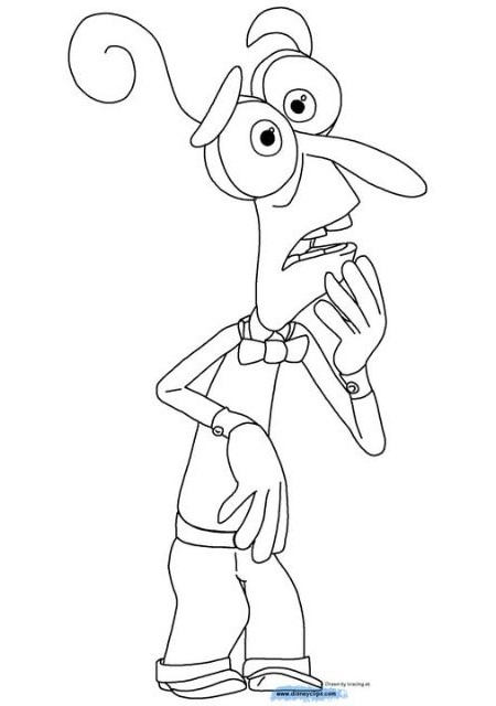 desenhos medo divertidamente para colorir